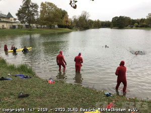 Unterstützung der Einsatztaucher