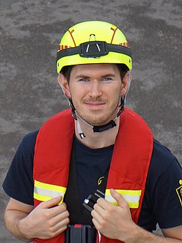Referent Strömungsrettung: Tim Helbig